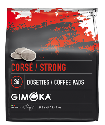 10 x 36 Gimoka Strong- Coffee Pads for Philips Senseo®