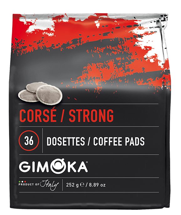 4 x 36 Gimoka Strong - Coffee Pads for Philips Senseo®