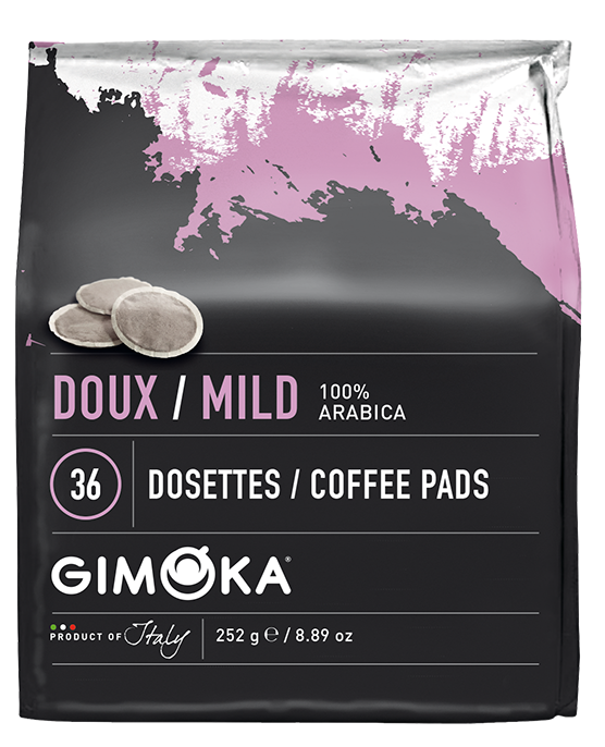 3 x 36 Gimoka Trio Strong-Classic-Mild Coffee Pads for Philips Senseo®