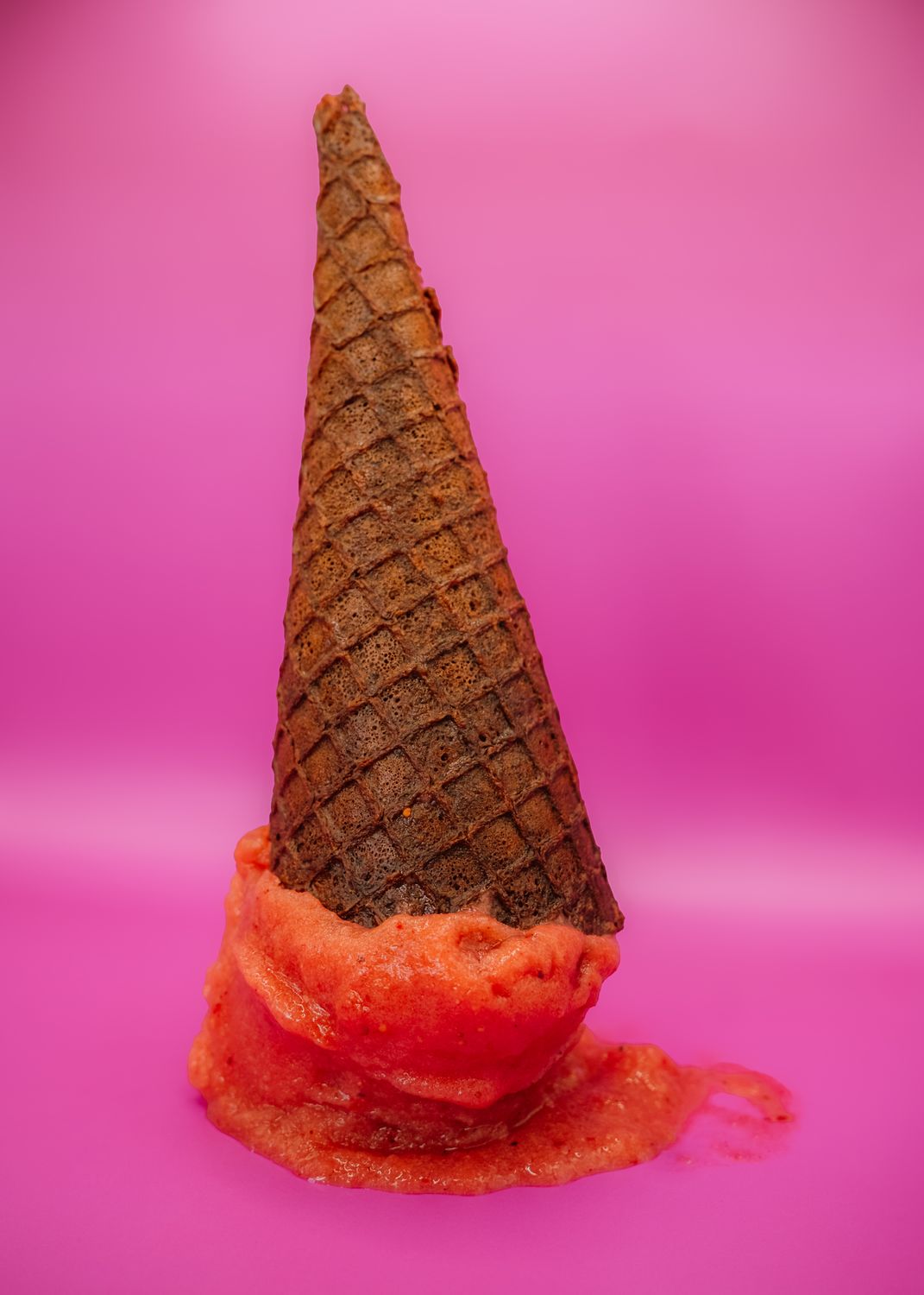 Large Vegan Chocolate Sugar Cones 12 pk