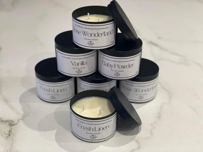 Highly Scented Soy Wax Candles 150g £9.00