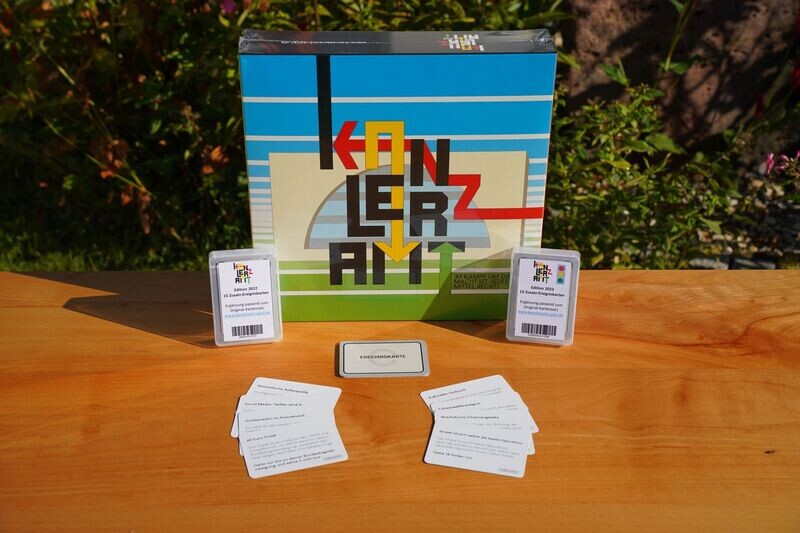 All-in-One-Package: Kanzleramt-Spiel & Editionen 2022 - 2024 Ereigniskarten - Vorteilspaket