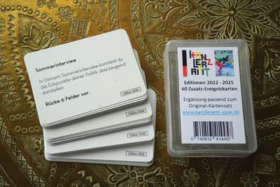 Editionen 2022 - 2025 - 60 Zusatz-Ereigniskarten
