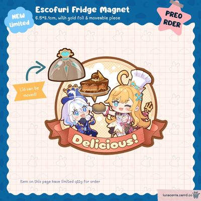 [Preorder Limited] Escofuri Fridge Magnet