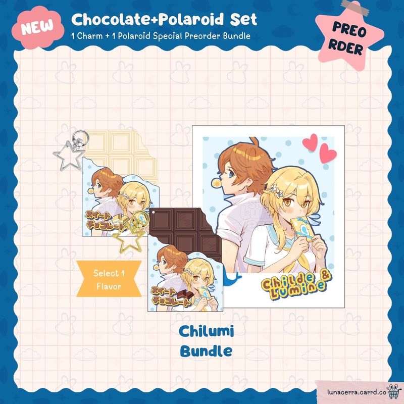 [Preorder] Chilumi Chocolate &amp; Polaroid Bundle