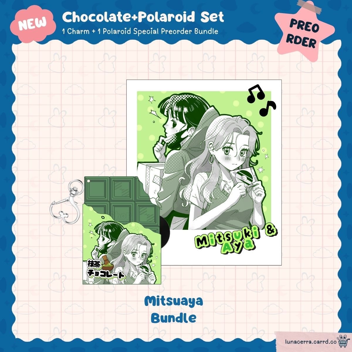 [Preorder] Mitsuaya Chocolate &amp; Polaroid Bundle