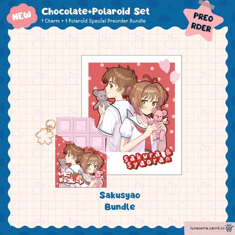 [Preorder] Sakusyao Chocolate &amp; Polaroid Bundle