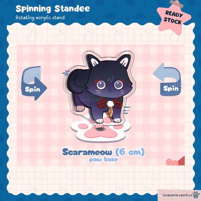 Spinning Standee: Scarameow