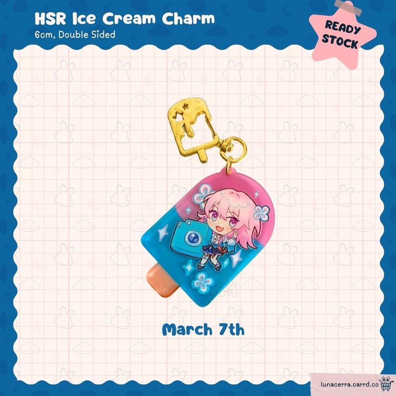 HSR Ice Cream Charm: March 7th