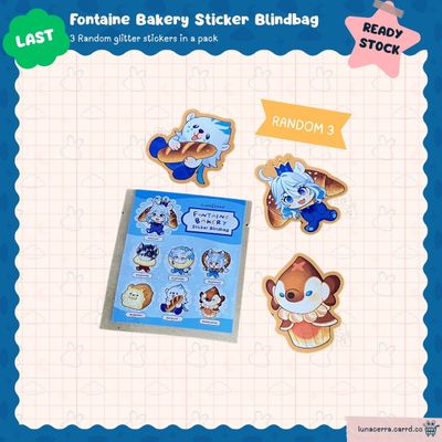 Fontaine Bakery Sticker Blindbag