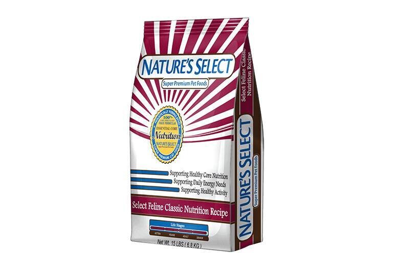 Select Feline Classic Nutrition Recipe 15#