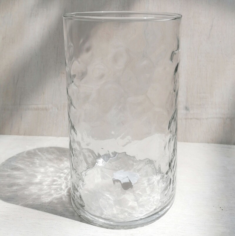 Glasvase zylindrisch