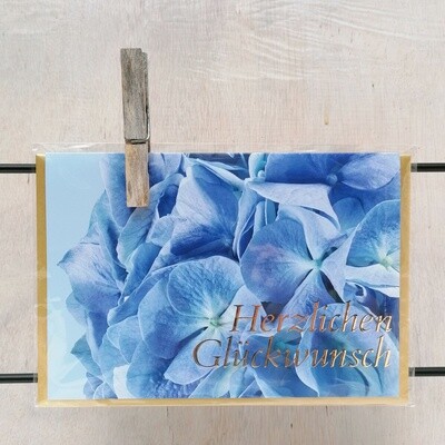 Grußkarte Grußkarte "Herzlichen Glückwunsch"