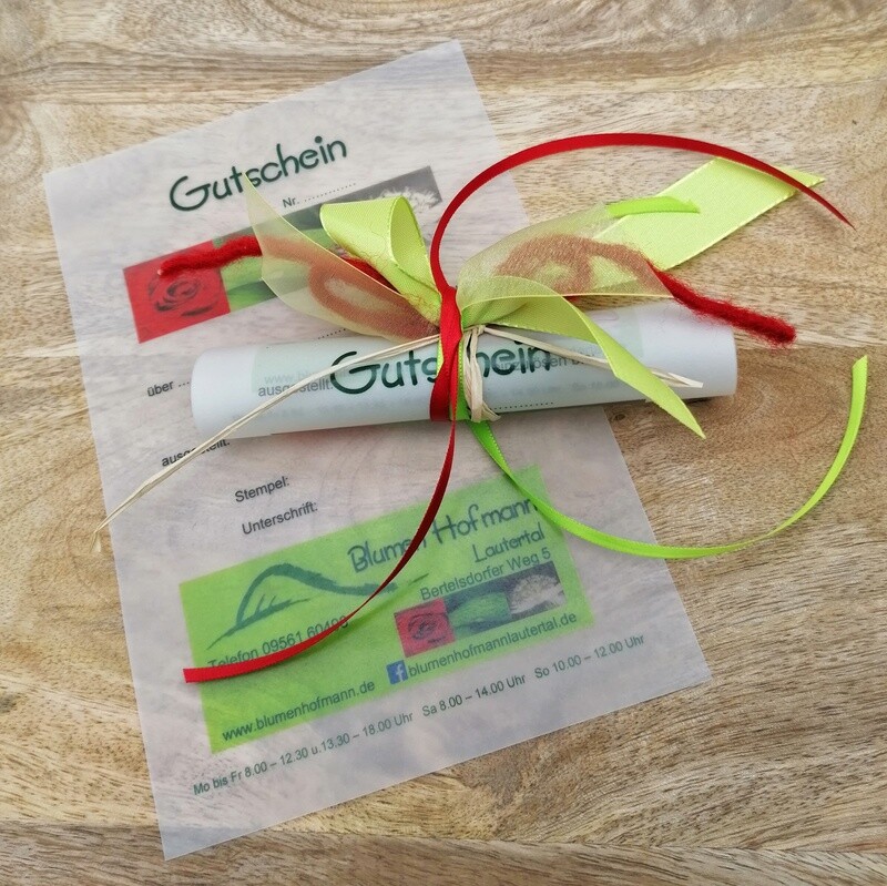 Geschenkgutschein