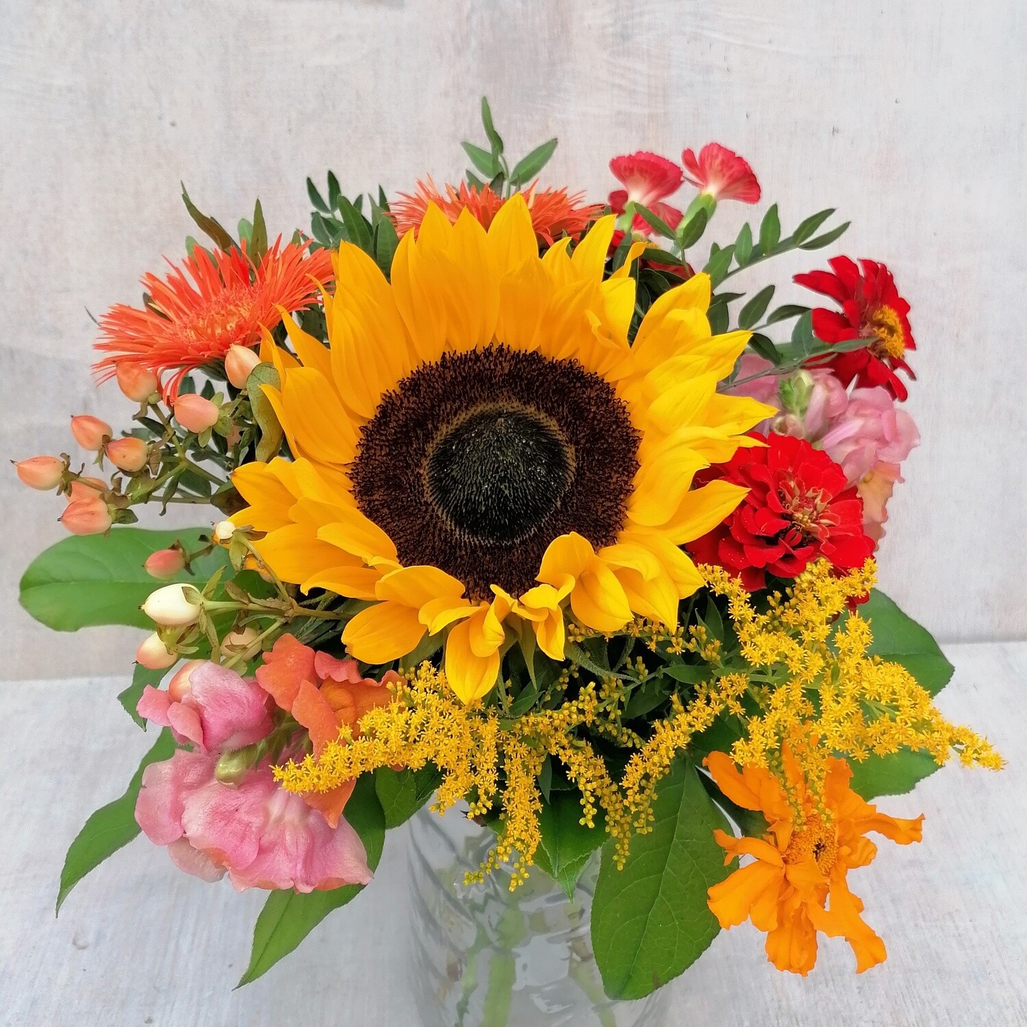 3er-Abo Blumenstrauß S