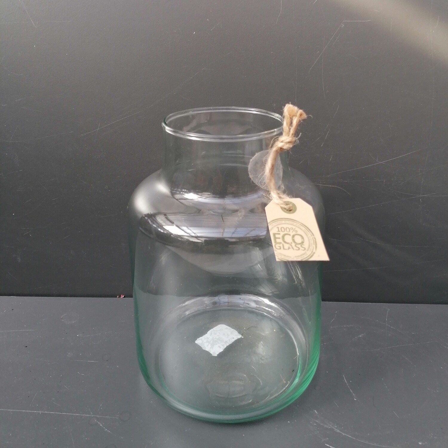 Vase aus Recycling-Vase