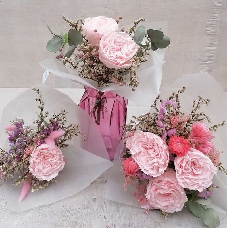 Glycerinrosenstrauß