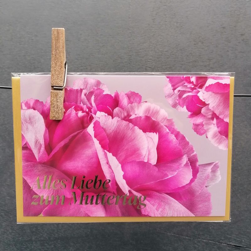 Grußkarte "Alles Liebe zum Muttertag"