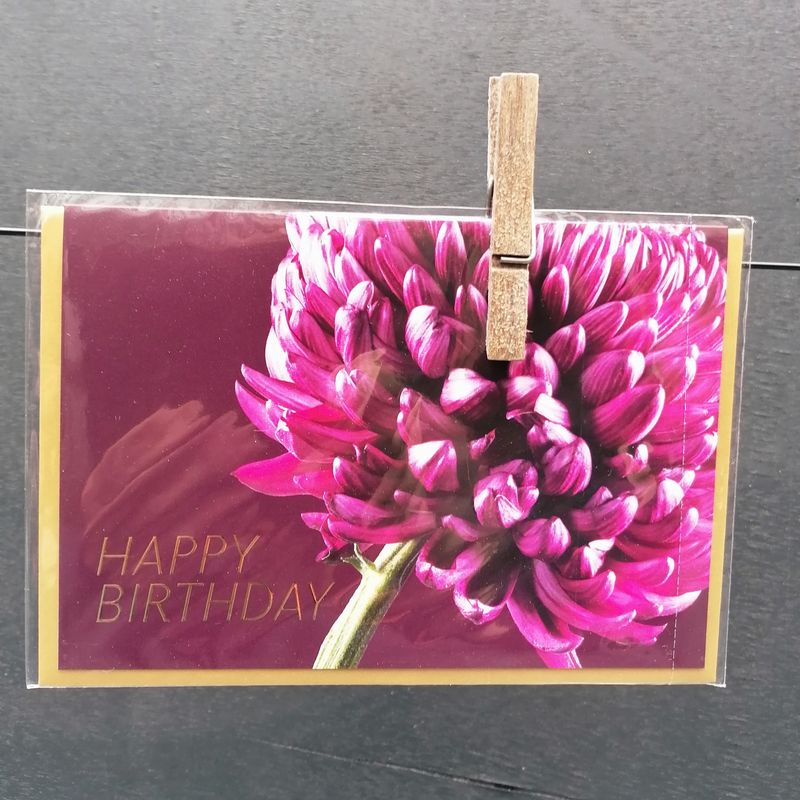 Grußkarte "Happy Birthday"