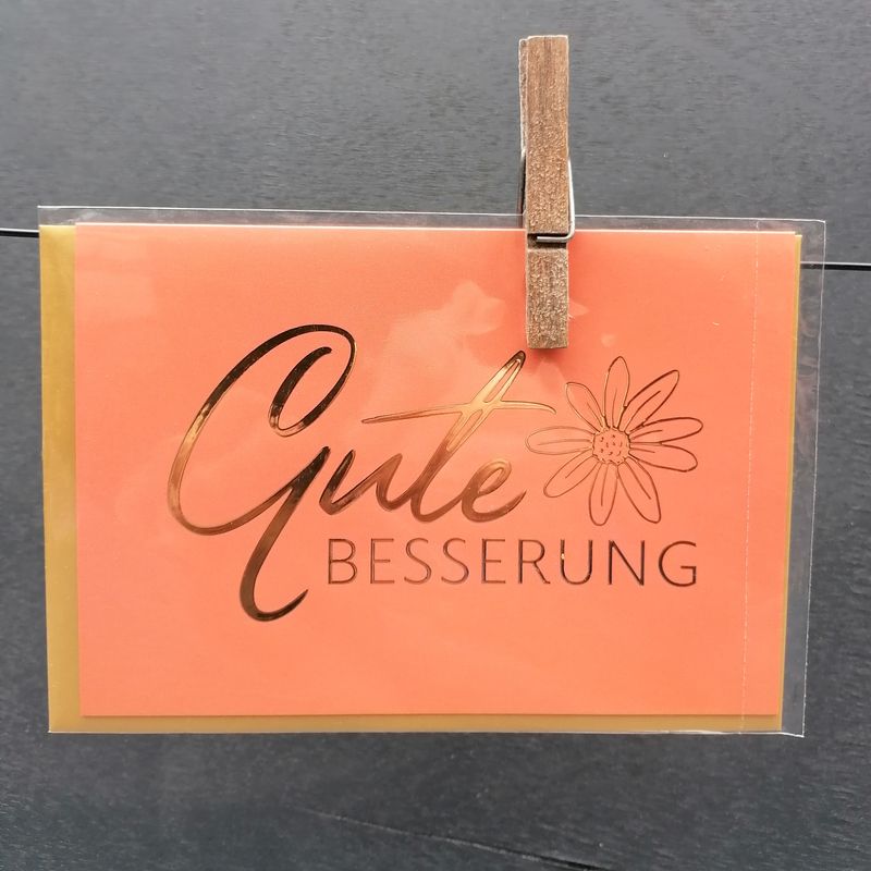 Grußkarte "Gute Besserung"