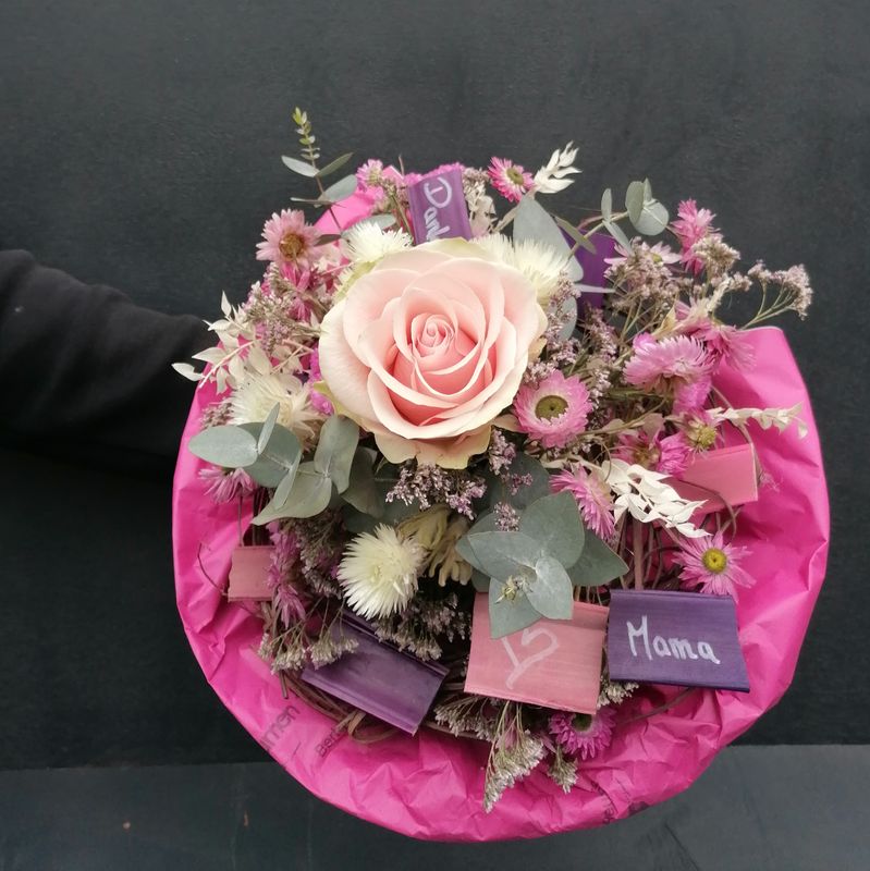 Strauß zum Trocknen