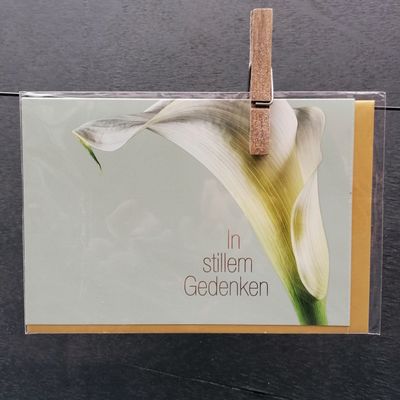 Trauerkarte "In stillem Gedenken"