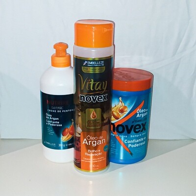 KIT NOVEX. ÓLEO DE ARGAN