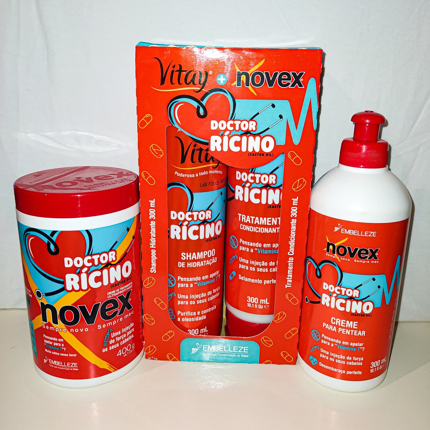 KIT NOVEX. ACEITE DE RICINO