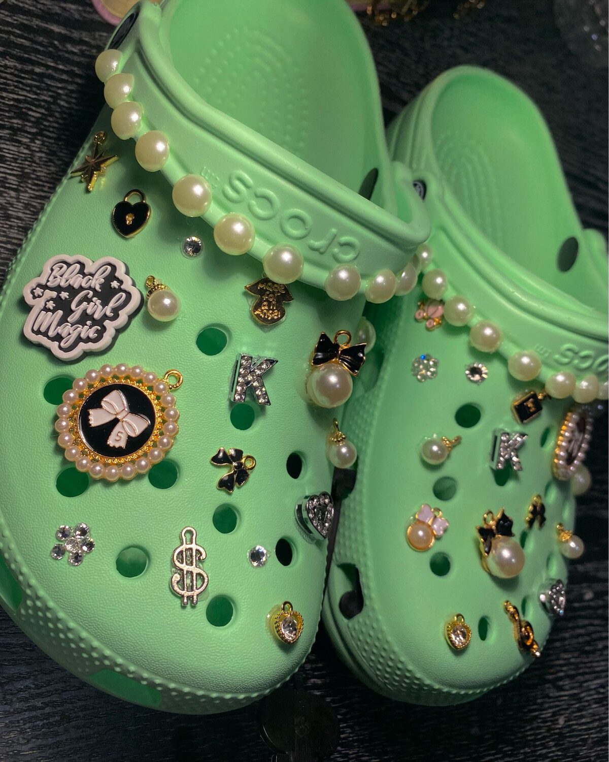 Klassic Krocs W/ (Crocs Included) + Charms