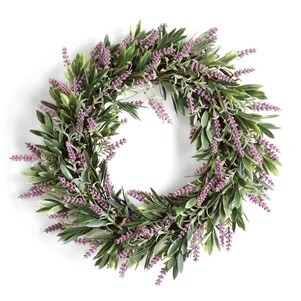 LAVENDER WREATH 16&quot;