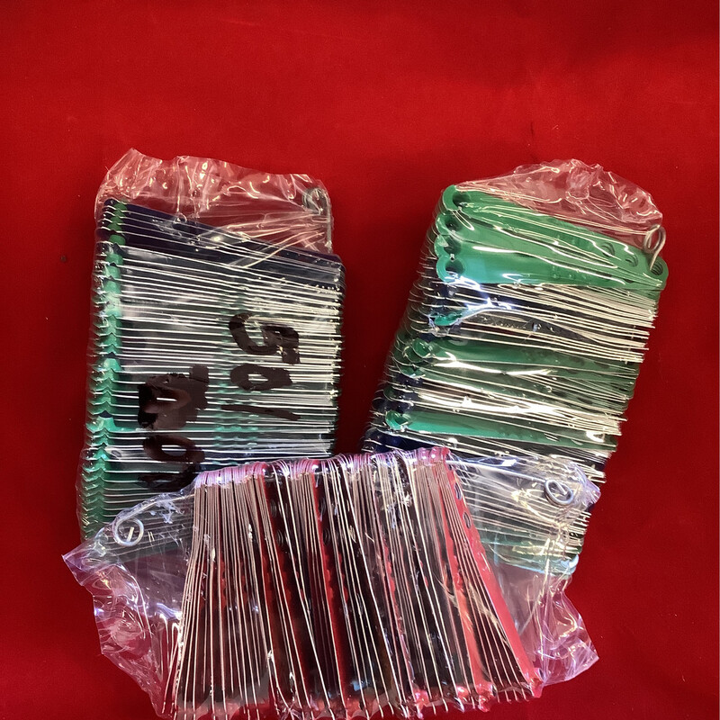 Metal Leg Bands - Various Colors