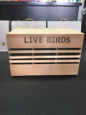 3 Stall Shipping Box Wooden
