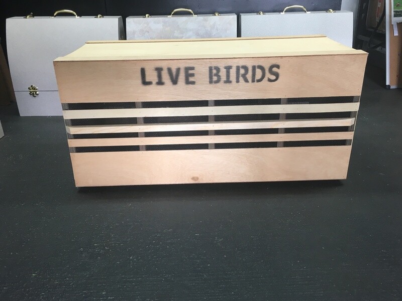 4 Stall Shipping Box Wooden