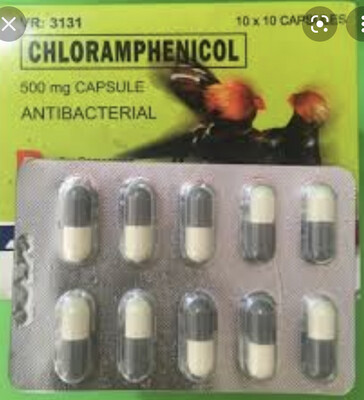 Chloramphenicol Packet