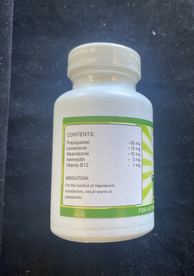 Total Gamefowl DeWormer Tablets