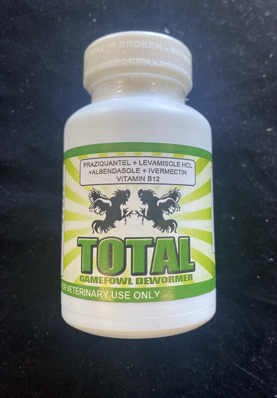 Total Gamefowl DeWormer Tablets