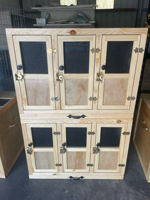 POULTRY GAMEFOWL 3-Stall Show Boxes