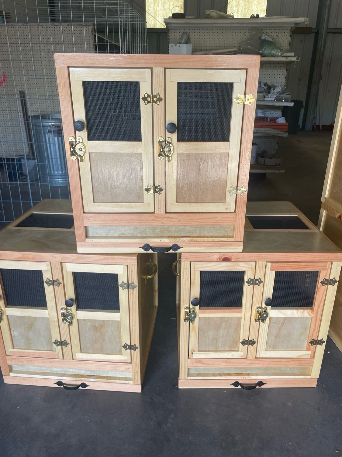 POULTRY GAMEFOWL 2-Stall Show Boxes