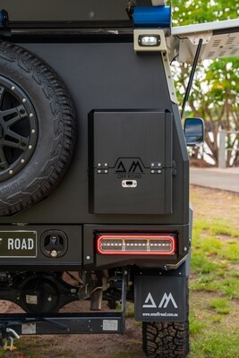 Lockable 20L Jerry Can Holder