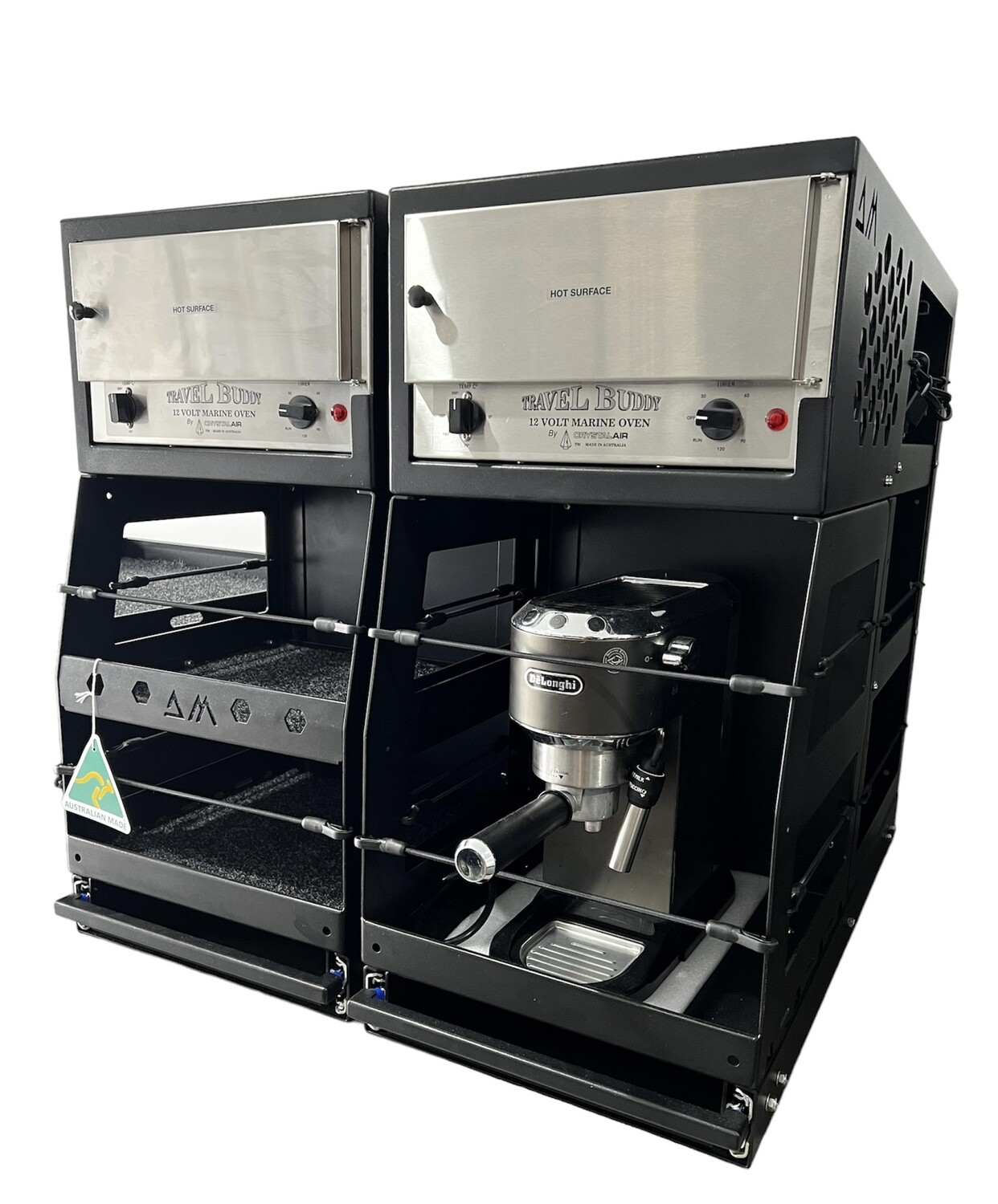 Premium Aluminum Slide Out Pantry