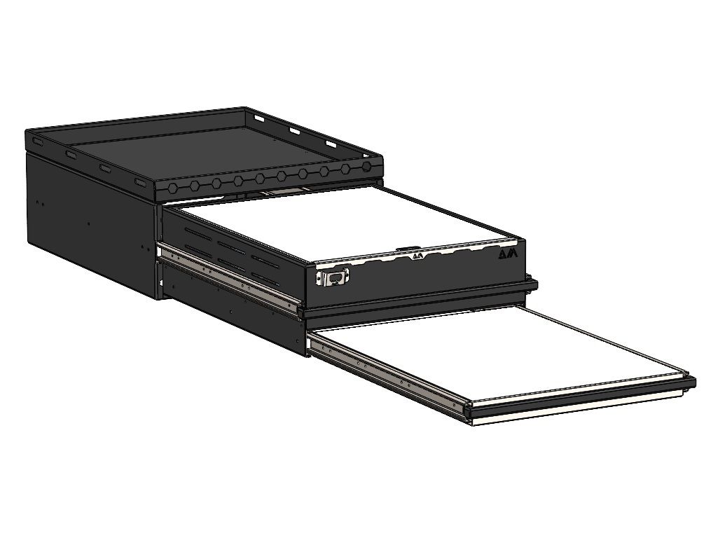 Premium Aluminium Drawer Premium Aluminium Drawer