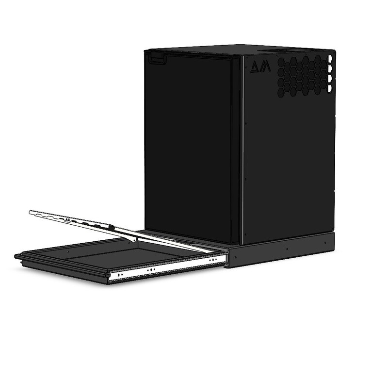 BUSHMAN 130L FRIDGE CAGE + UNDER DRAWER