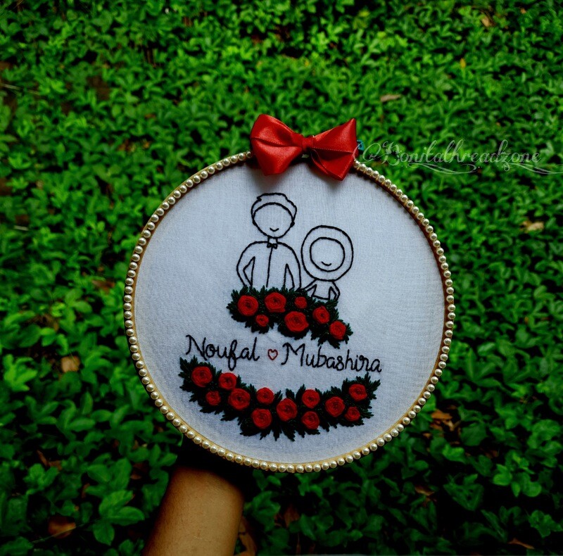 Bride &amp; Groom ♥️save the date hoop