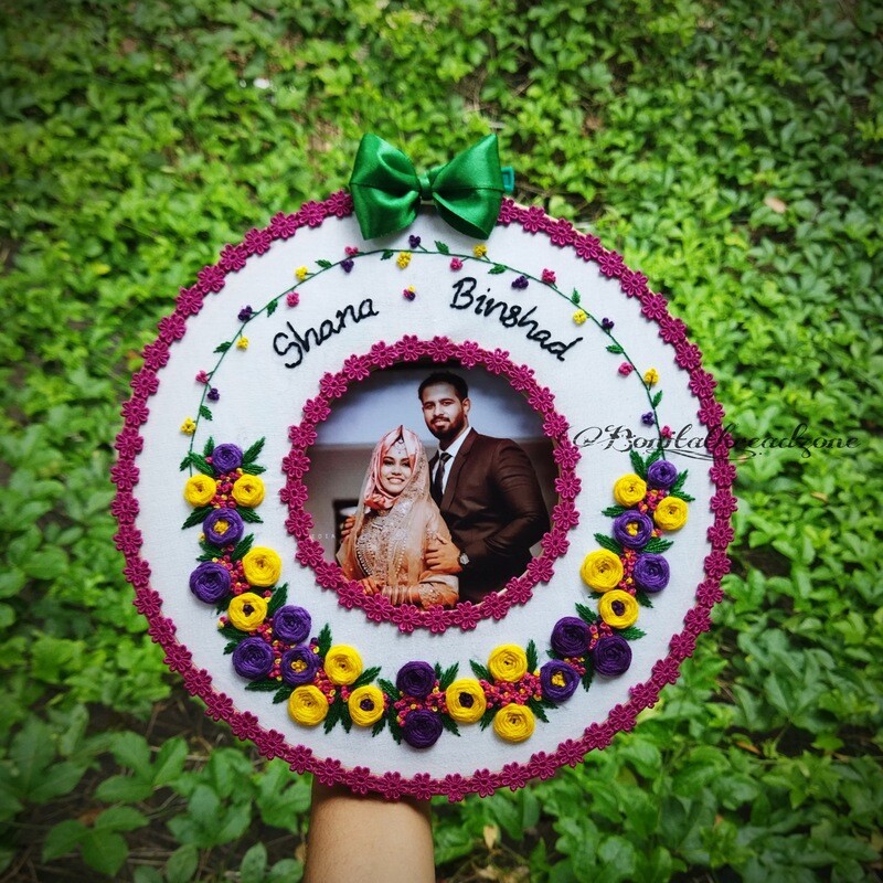 Couple photo hoop, Double hoop