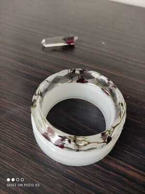 Resin products (bangles, keychains, earrings)