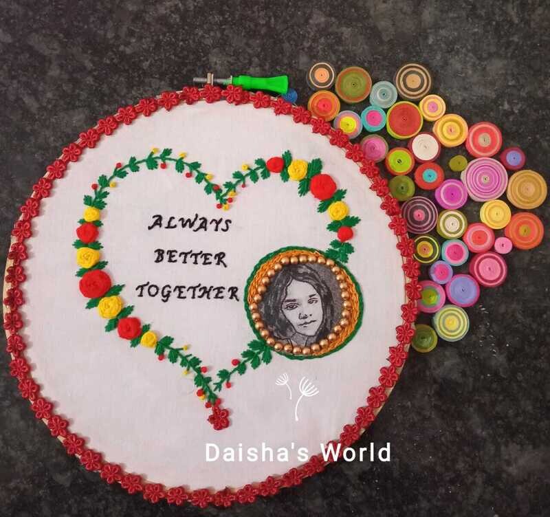 Photo Stencil Hoop