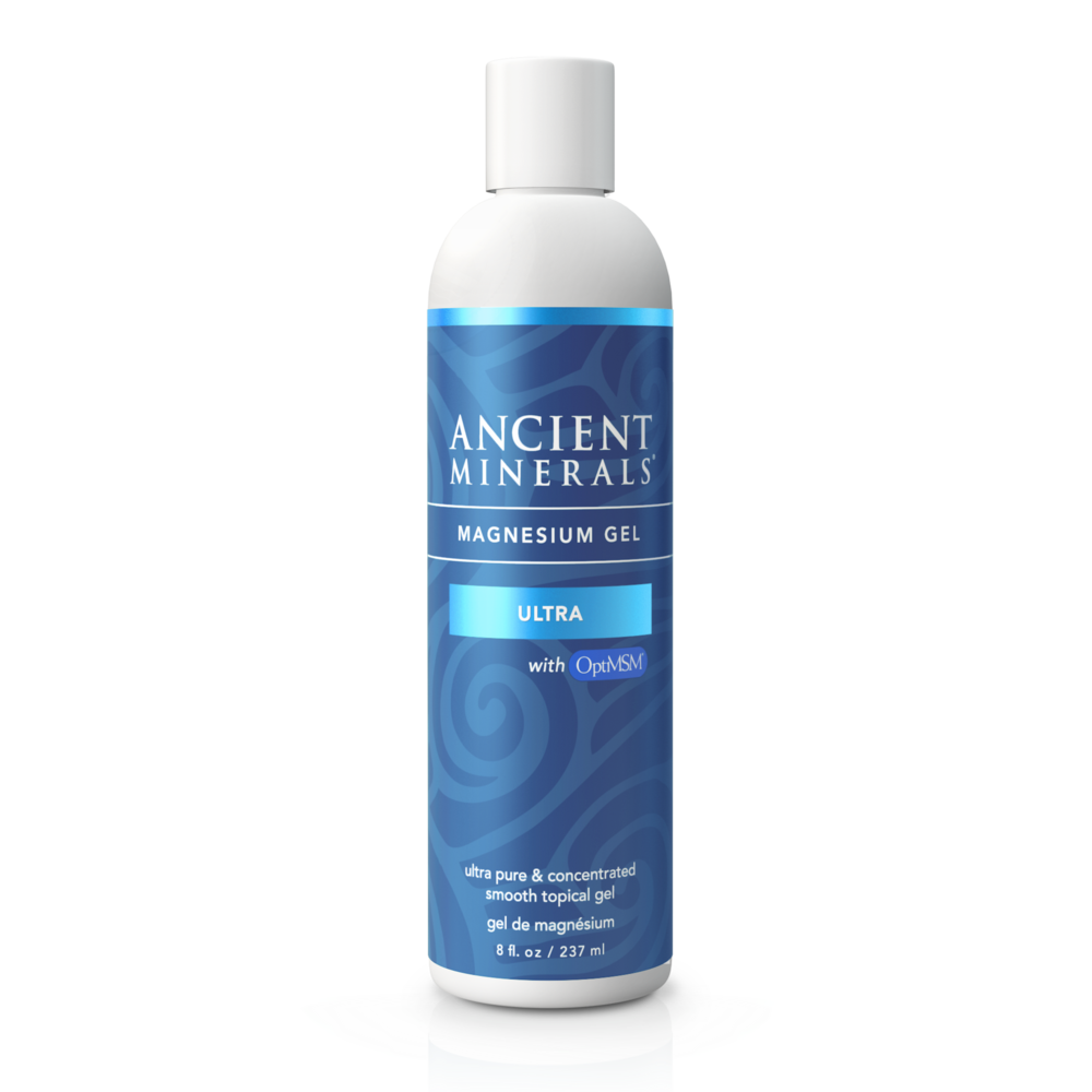 Ancient Minerals Magnesium Gel Ultra (60% strength) with OptiMSM® - 237 ml