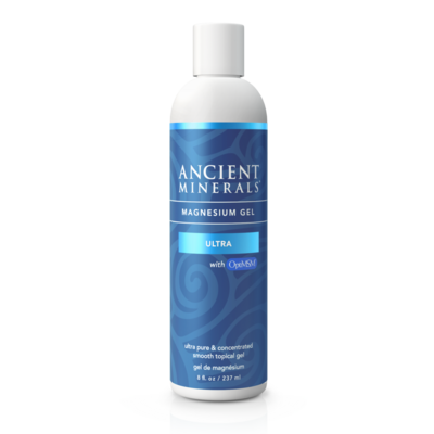 Ancient Minerals Magnesium Gel Ultra (60% strength) with OptiMSM® - 237 ml
