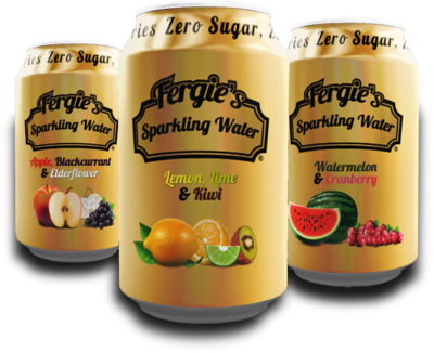Shop for Healthy, Low Sugar Drinks | Fergie's Sparkling Water