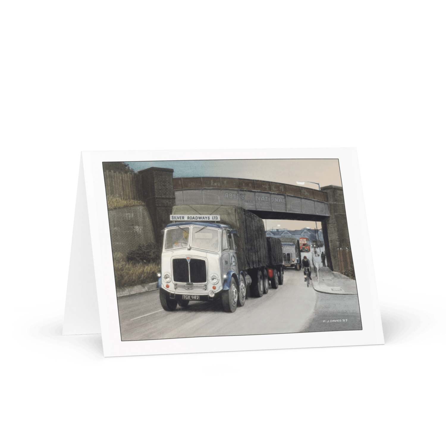 Greetings Card - Silver Roadways AEC